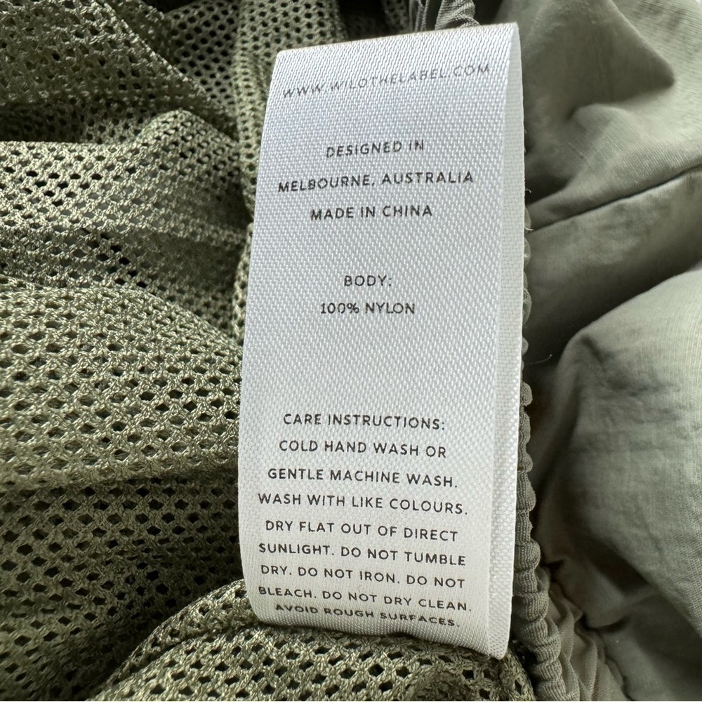 Wilo the Label Parachute Pants in Sage Green XS - Picture 8 of 9